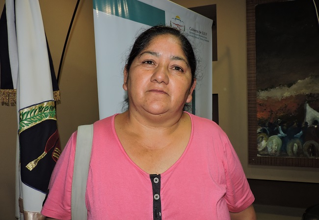 4. Elsa Aramayo presidenta del Centro Vecinal del barrio Éxodo Jujeño ok