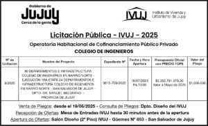 Licitacin Colegio De Ingenieros Tribuno 300x181